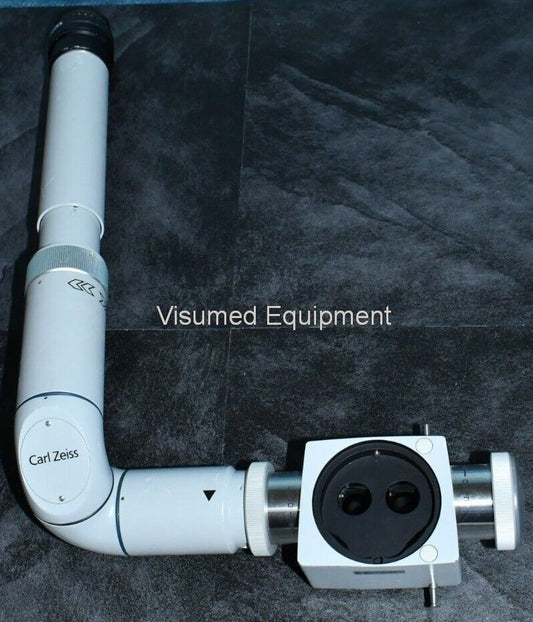 Refurbished Carl Zeiss Observer / Teaching Side Tube With Beam Splitter for SL-120 SL-130 offered by Visumed Equipment