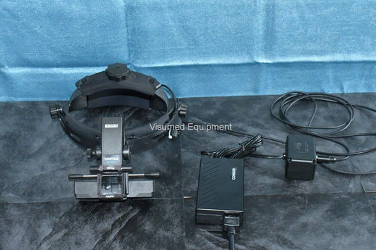 Refurbished Keeler Vantage Binocular Indirect Ophthalmoscope with outlet power supply offered by Visumed Equipment