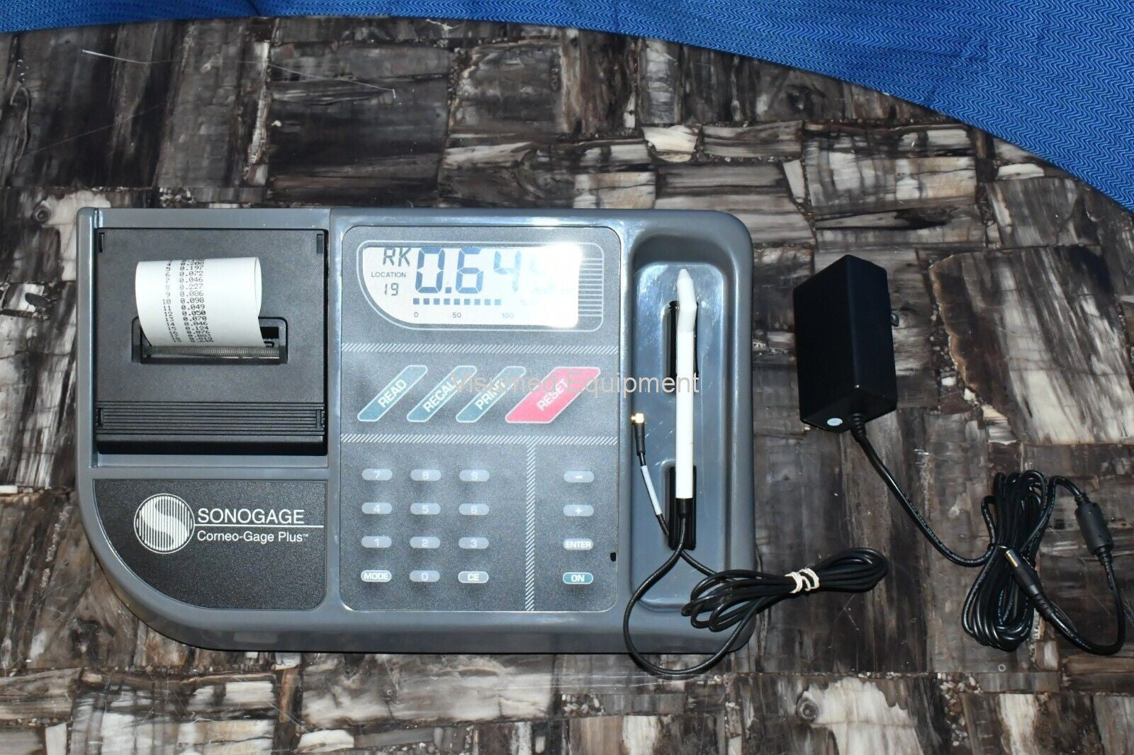 Sonogage Pachymeter Pachometer with Built-In Printer