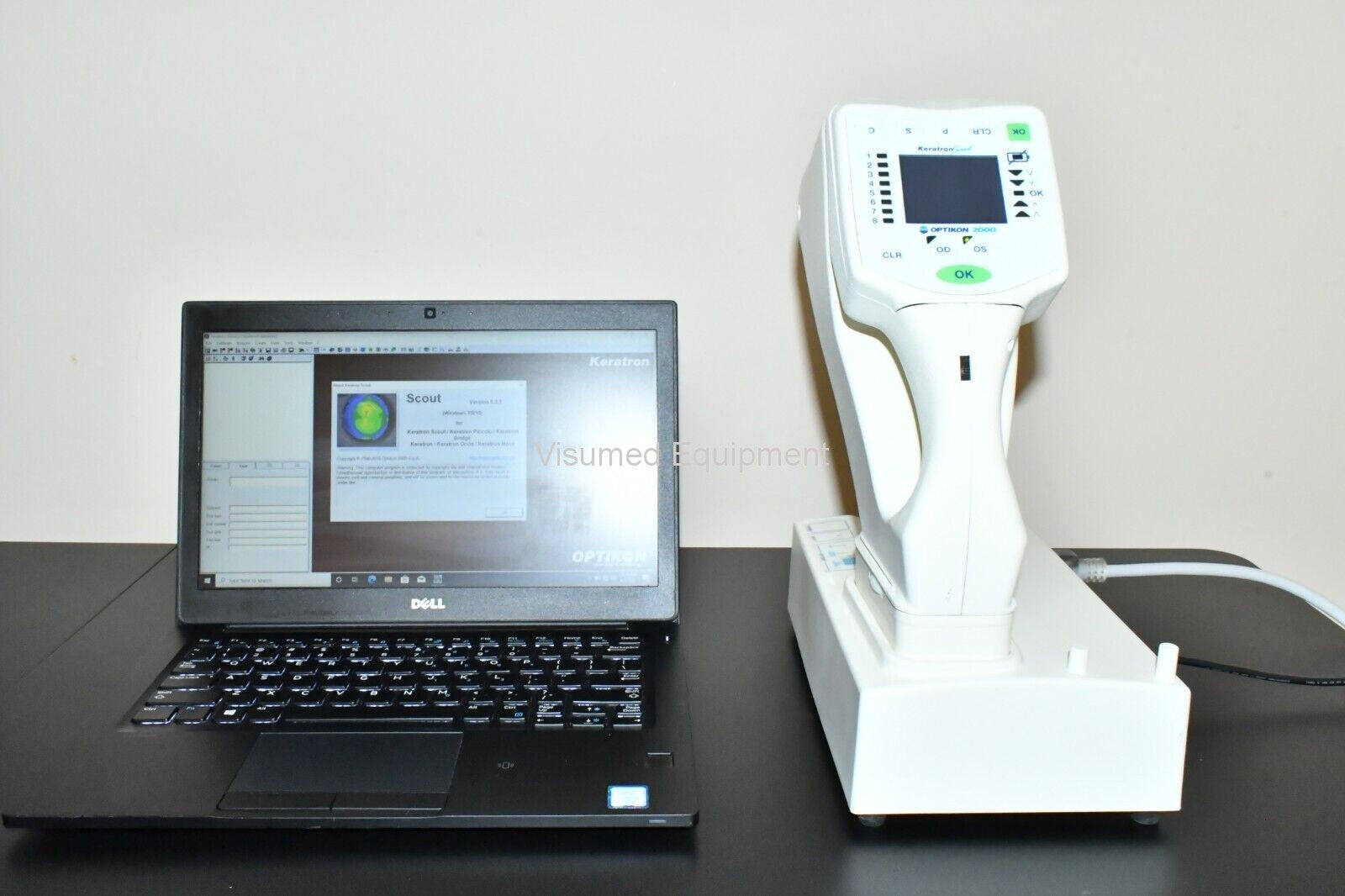 Optikon Keratron Scout portable Corneal Topographer-Visumed Equipment