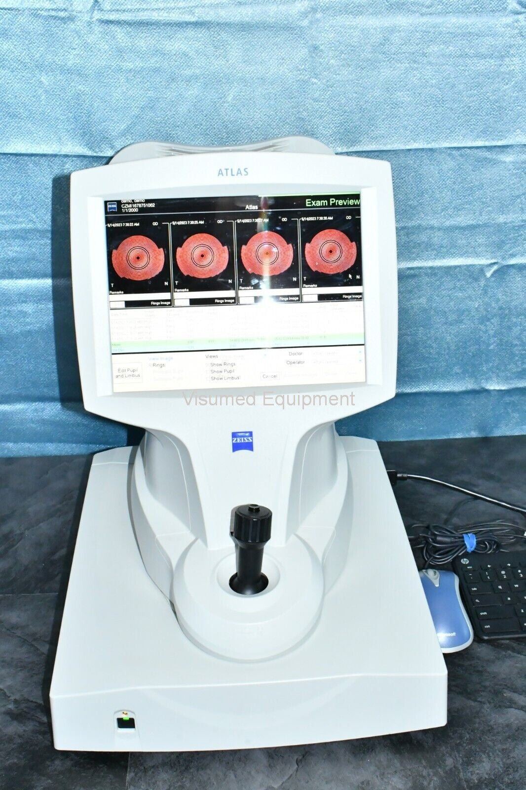 Topographer Machine Zeiss Atlas 9000, Corneal Topographer, Visumed Equipment - Zeiss Atlas ...