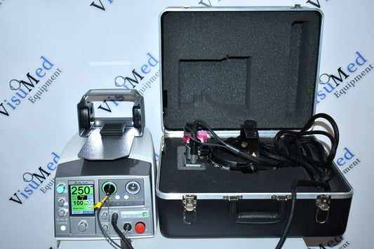 Alcon PurePoint 532nm Green Laser Photocoagulator with LIO and Carrying Case