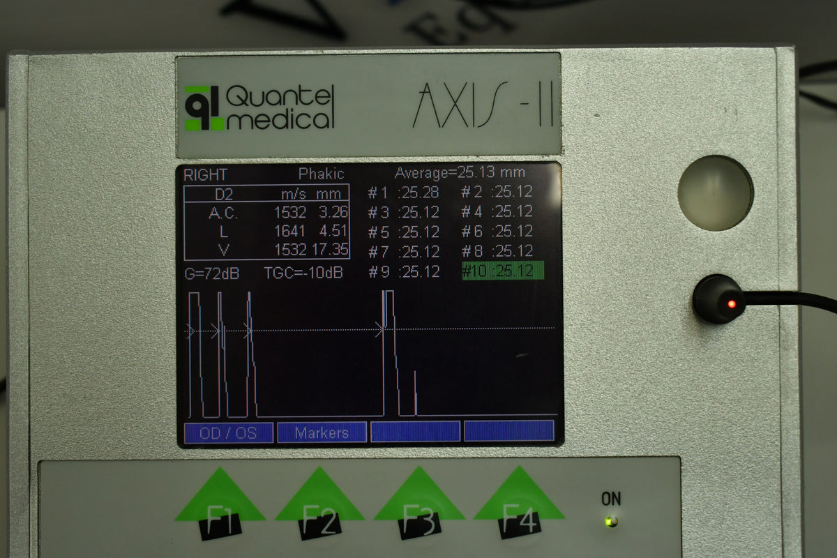 Quantel Axis-II A-Scan Biometer