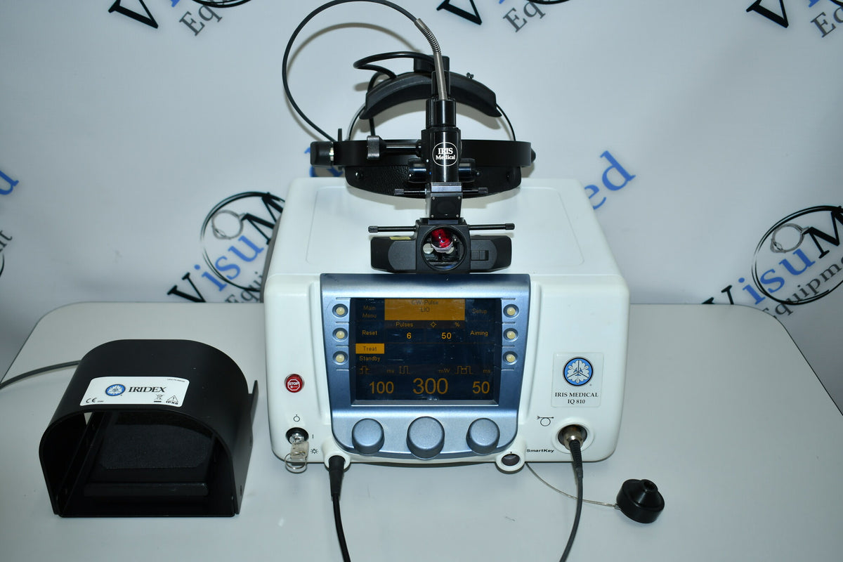 Iridex IQ 810 diode laser with LIO