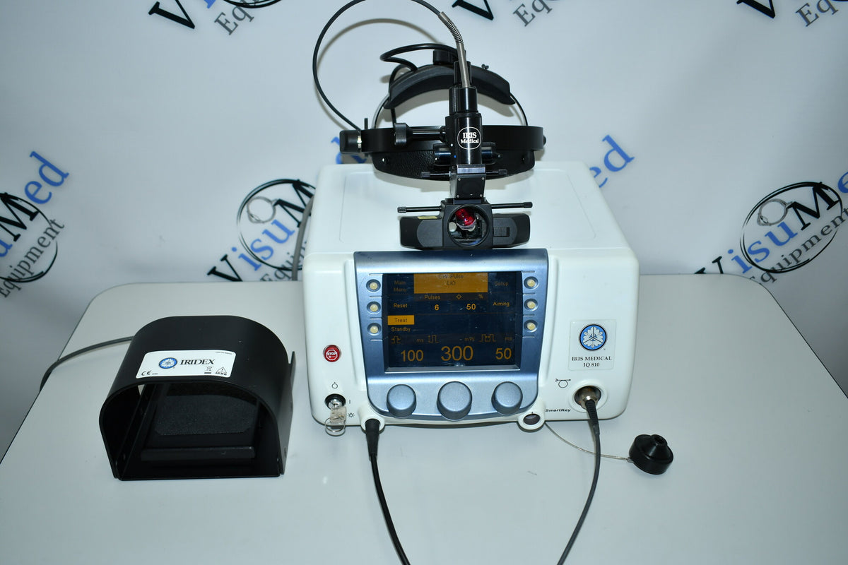 Iridex IQ 810 diode laser with LIO