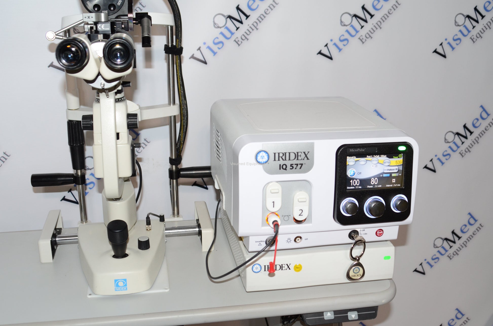 Iridex IQ 577 MicroPulse Ophthalmic Laser with Pascal TXCell Adapter — Refurbished