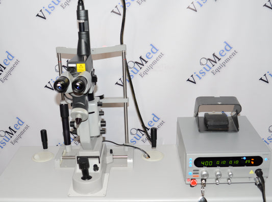 Ellex Solitaire 532nm Green Laser Ophthalmic Photocoagulator with Slit Lamp Delivery System