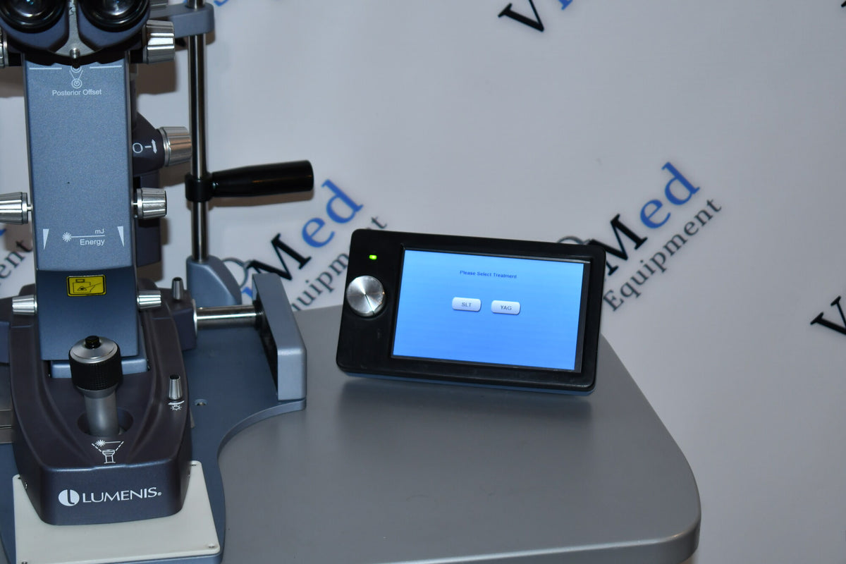 Lumenis Selecta Duet laser head and slit lamp with Vision touchscreen console