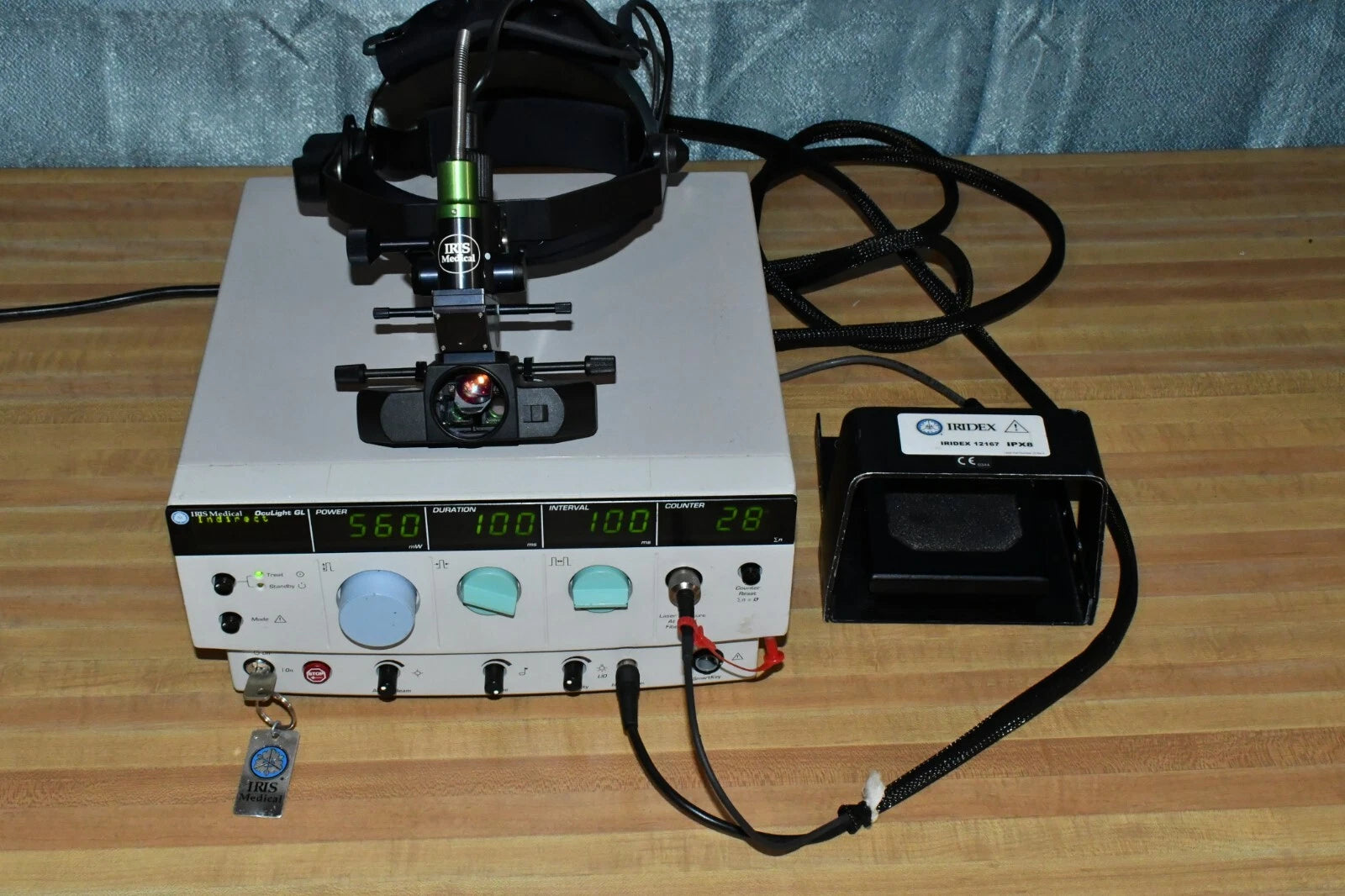 Iridex GL Green 532 laser with LIO and case photo 1