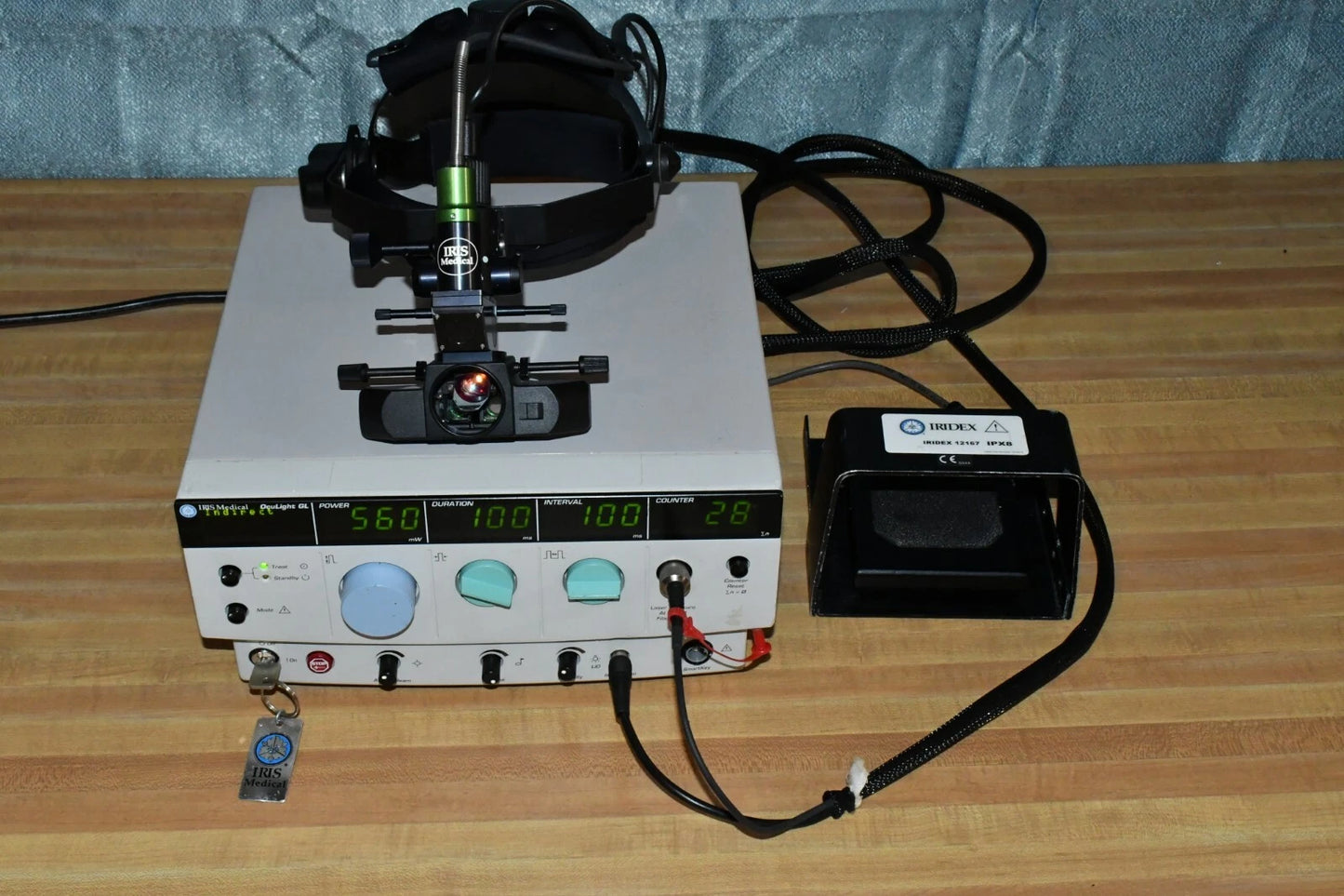 Iridex GL Green 532 laser with LIO and case photo 2
