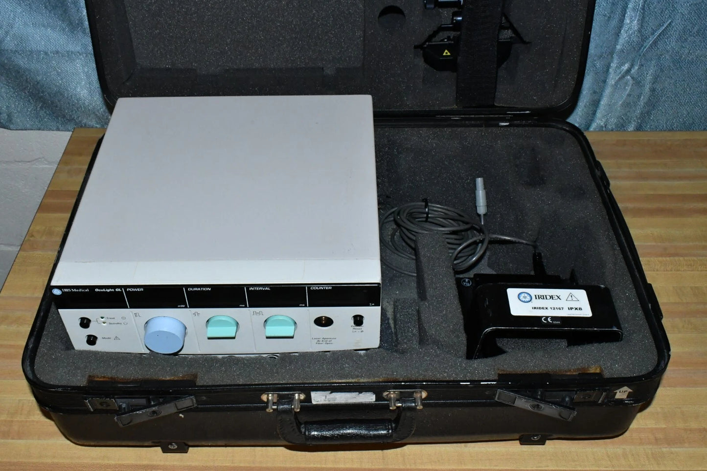 Iridex GL Green 532 laser with LIO and case photo 7