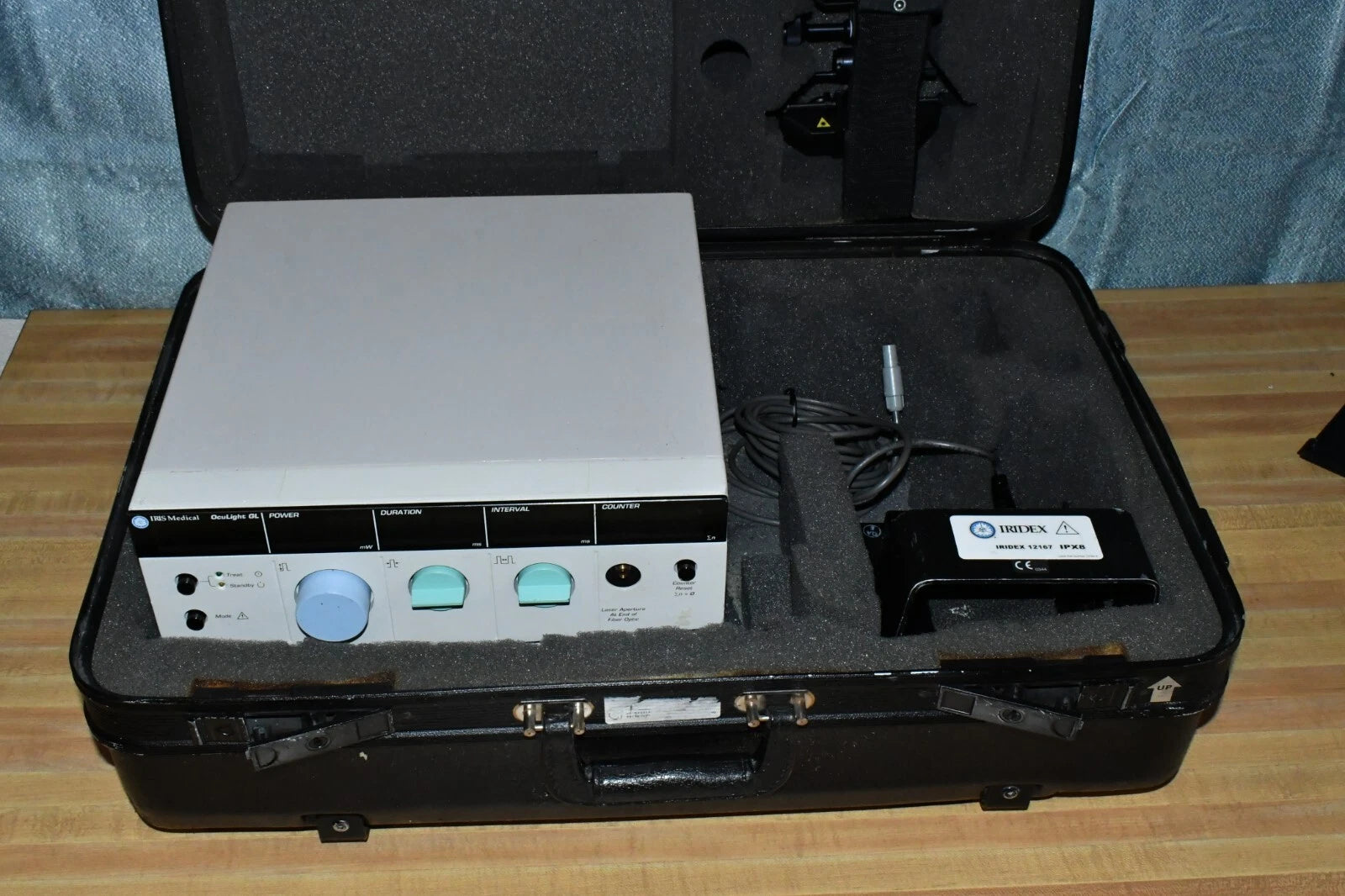 Iridex GL Green 532 laser with LIO and case photo 9