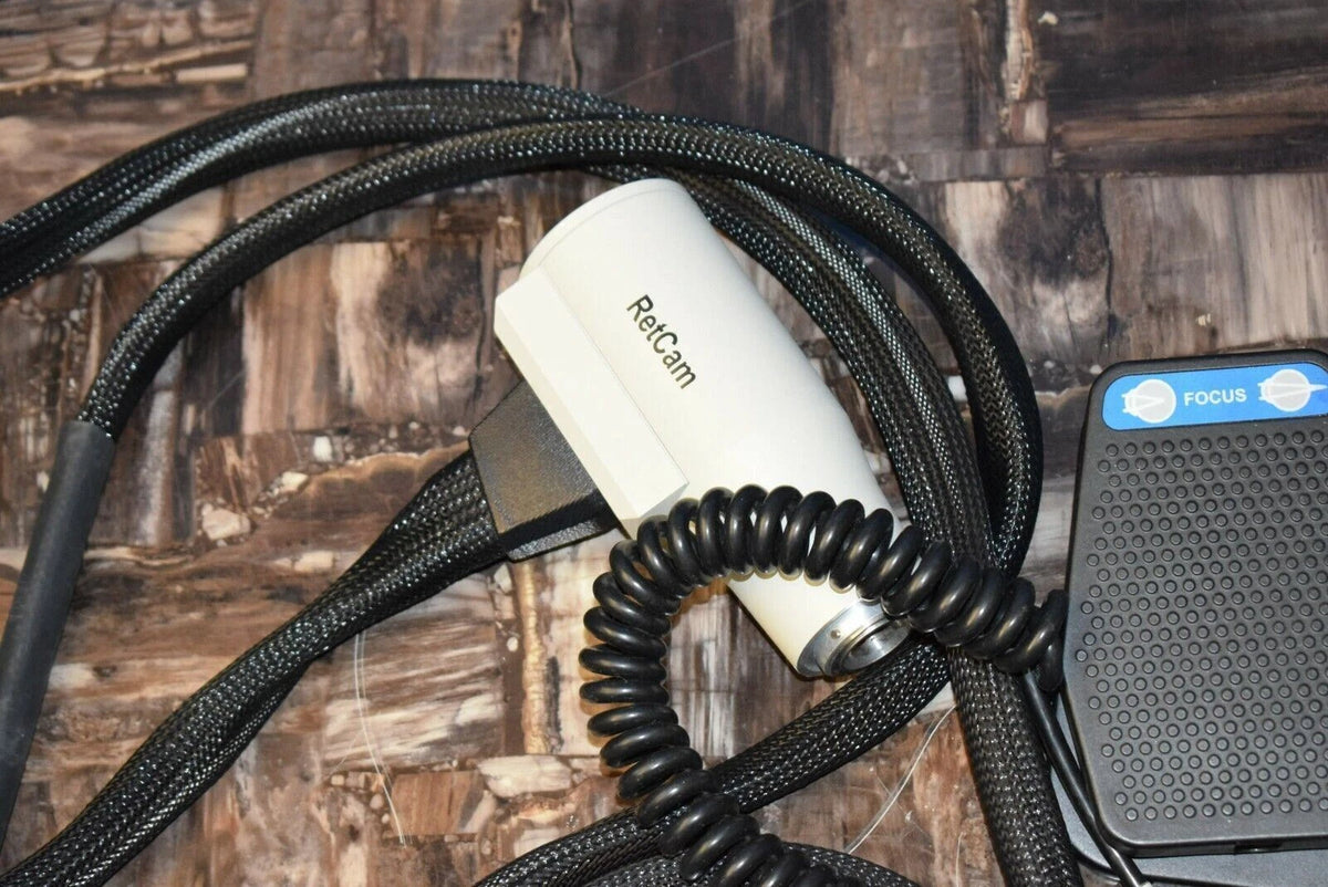 Clarity RetCam Shuttle camera handpiece and foot pedal photo 3