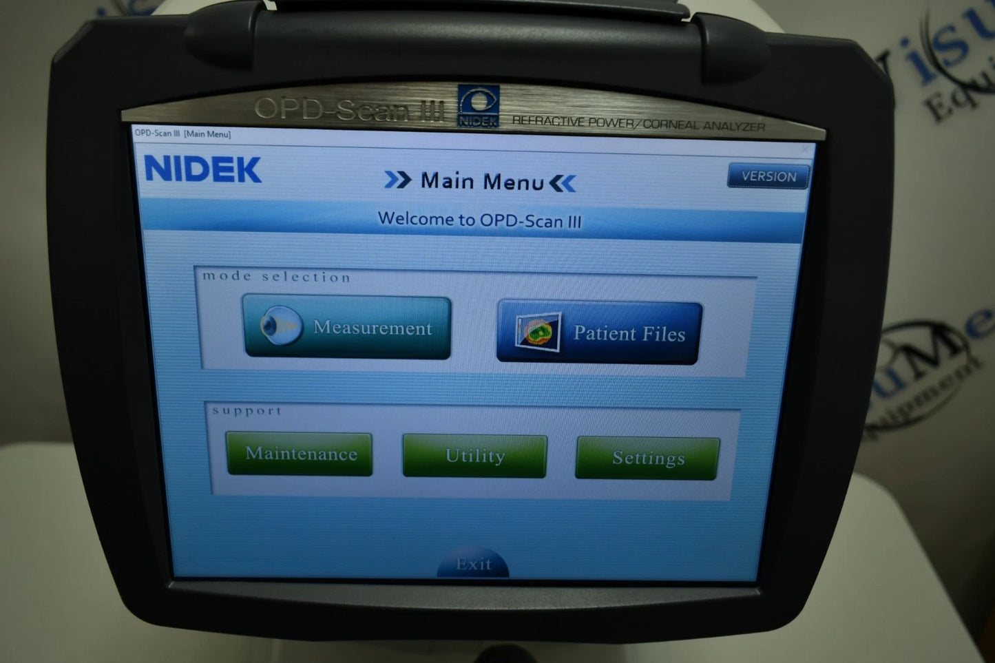 2022 NIDEK OPD-Scan III Windows 10 Refractive Power Corneal Analyzer Topographer