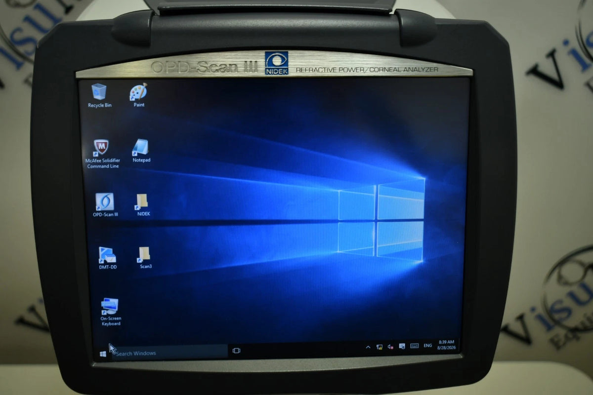 2022 NIDEK OPD-Scan III Windows 10 Refractive Power Corneal Analyzer Topographer