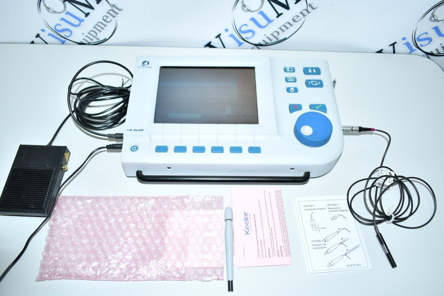 Accutome A-Scan Plus accessories