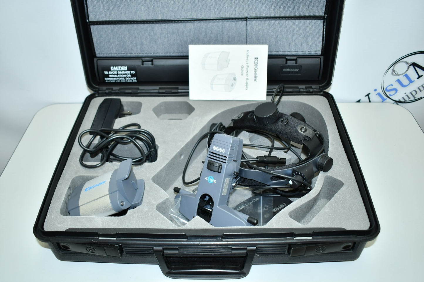 Keeler All Pupil II headset detail