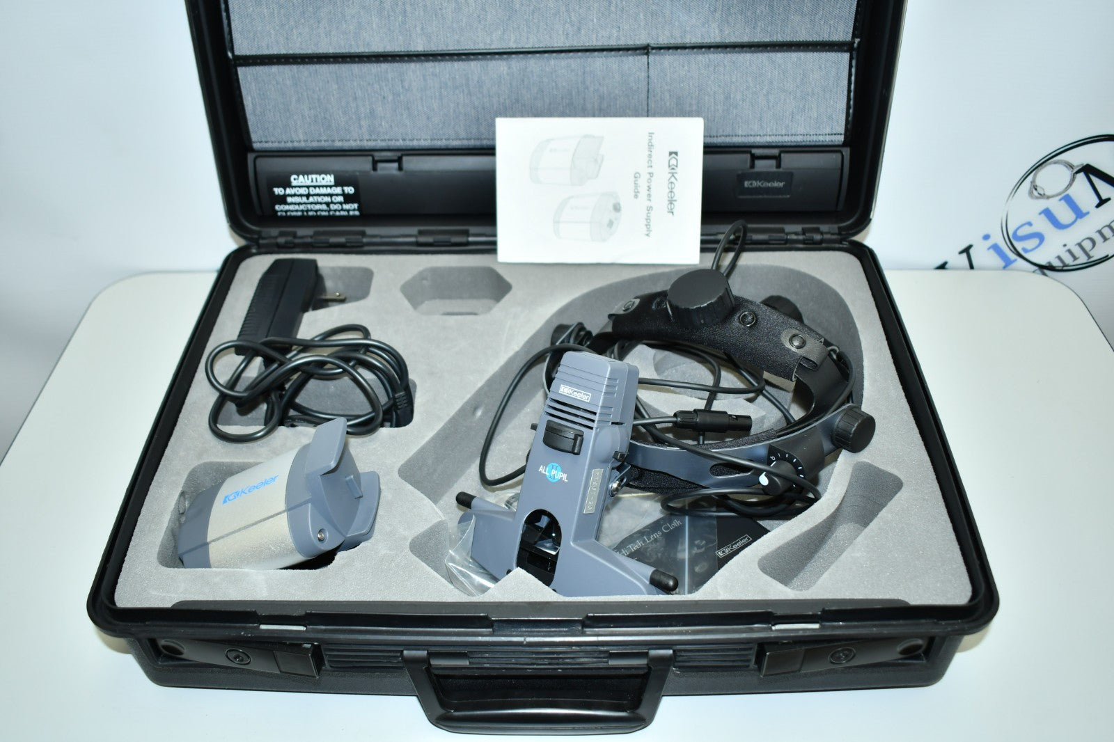 Keeler All Pupil II headset detail