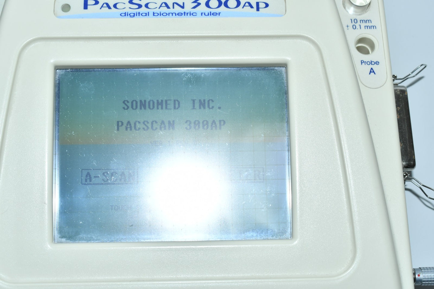 Sonomed PacScan 300AP front panel