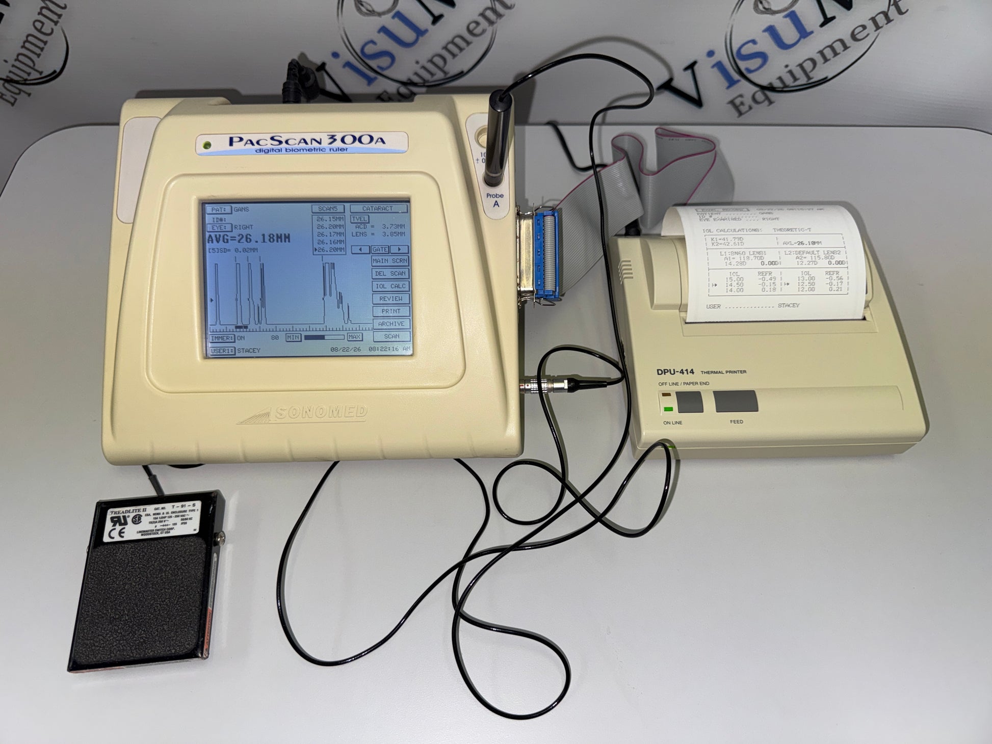 Sonomed PacScan 300A A-Scan Biometer photo 4