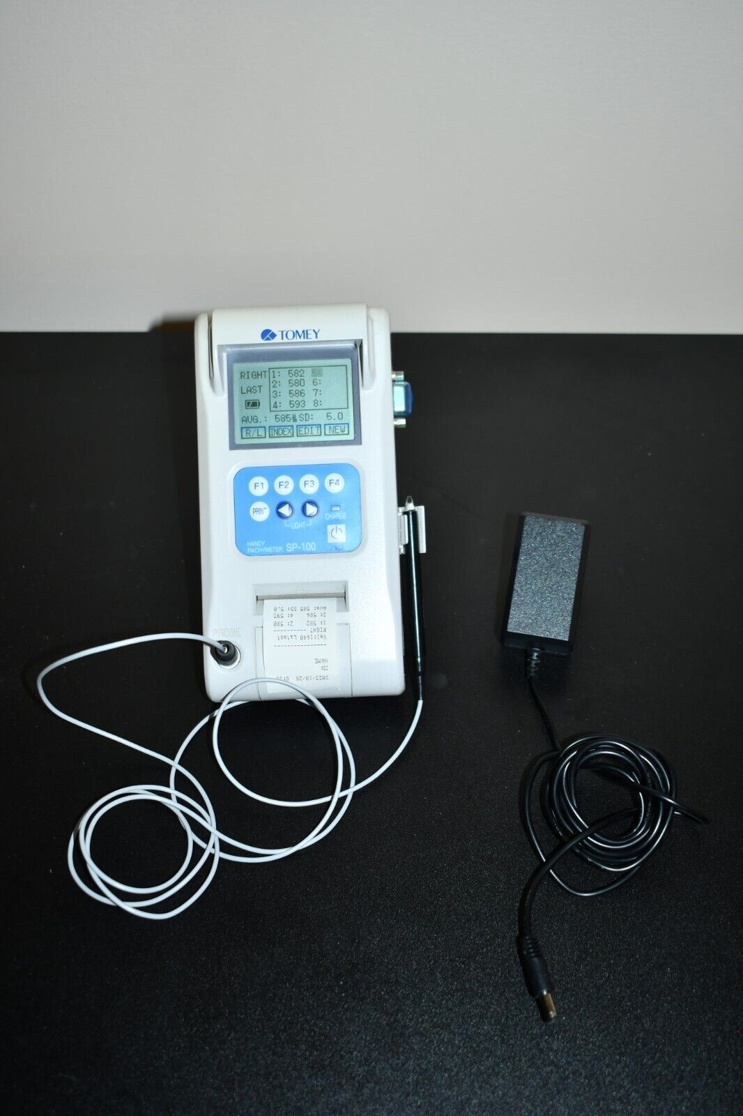 Tomey SP-100 Pachymeter complete with built in printer