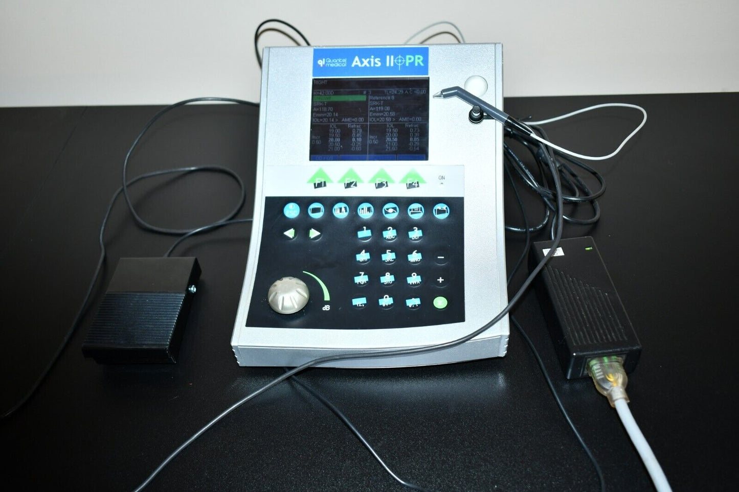 Quantel Medical Axis PR II Ultrasonic A-scan pachymeter