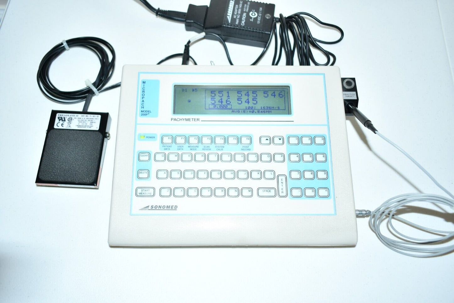 Sonomed Micropach 200P Pachymeter Complete