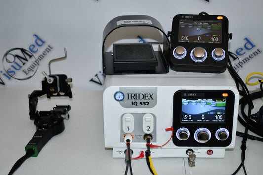 Iridex IQ 532 2018 e Haag Streit Adapter (LIO available) Green Laser