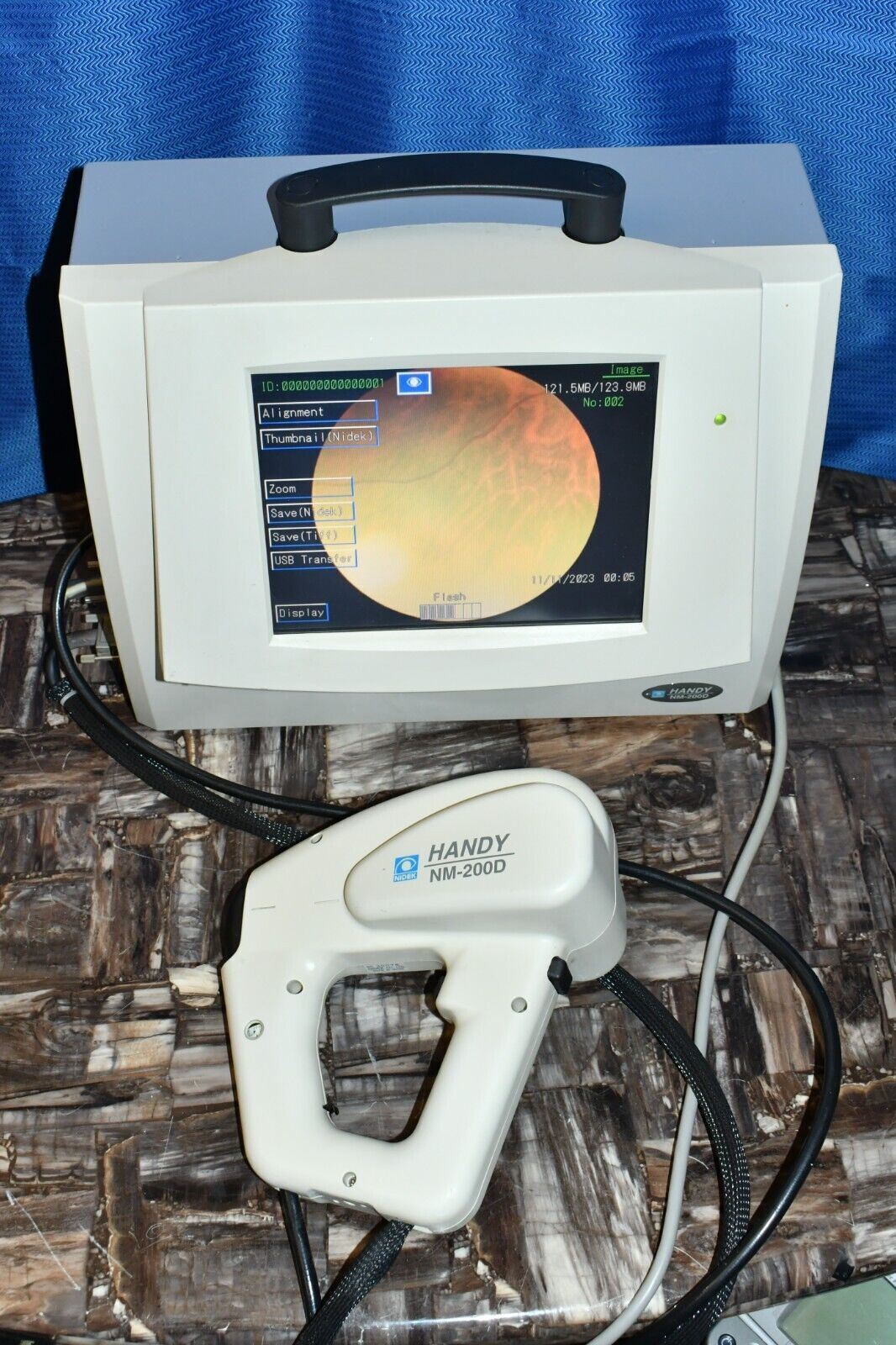 Nidek Handy NM-200D non-mydriatic Fundus Camera