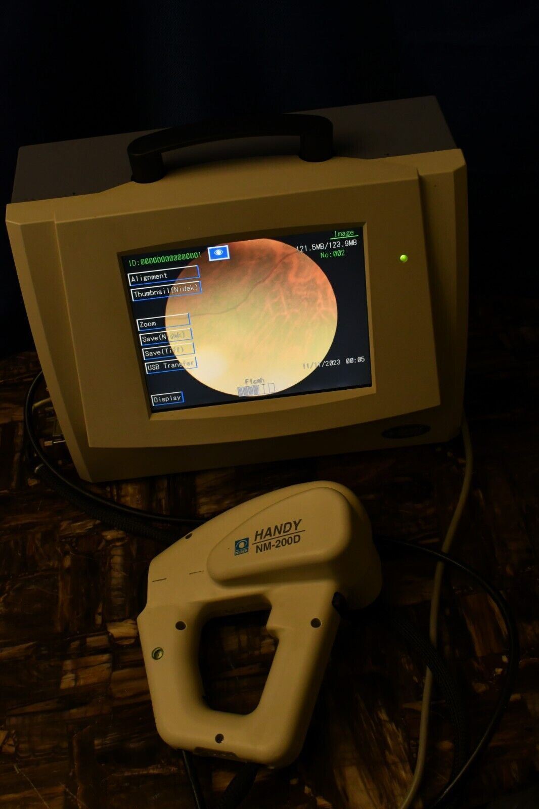 Nidek Handy NM-200D non-mydriatic Fundus Camera