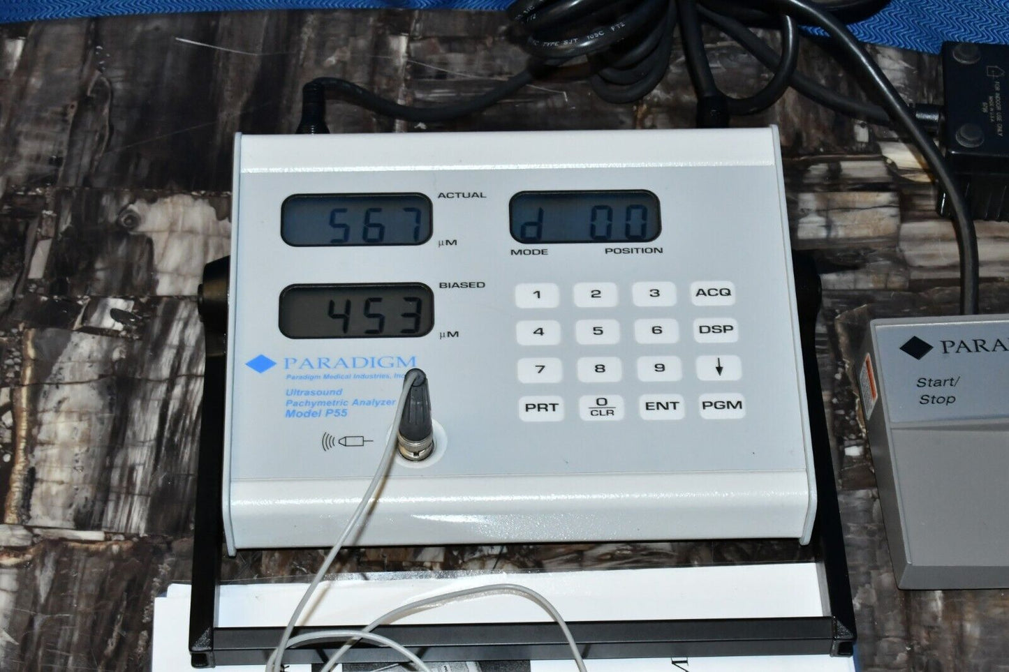 Paradigm Ultrasonic pachymeter