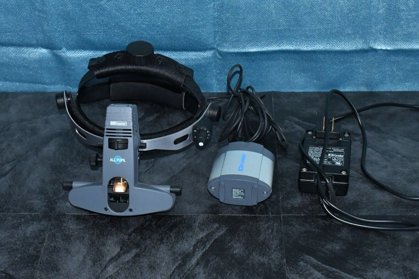 Keeler All Pupil II with wireless Battery pack and carrying case
